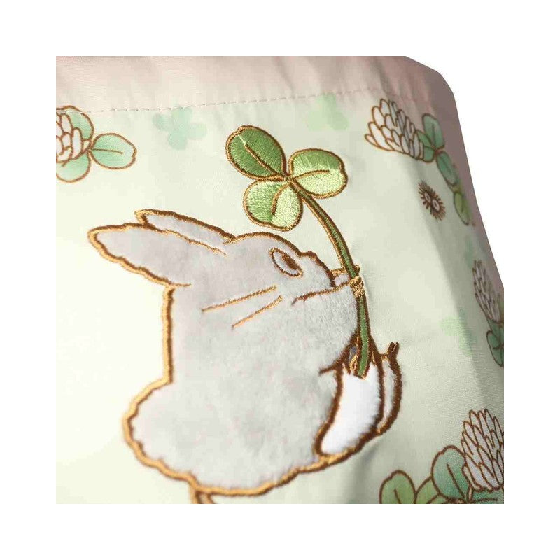 SACOCHE À GOUSSET TOTORO TRÈFLE 17 X 26 CM - MON VOISIN TOTORO