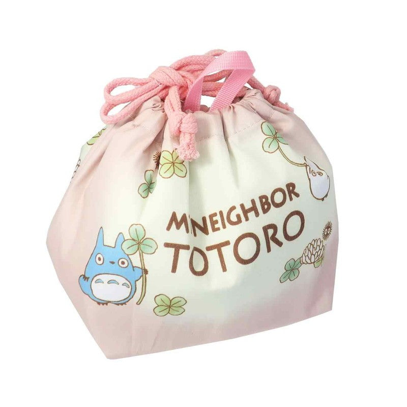 SACOCHE À GOUSSET TOTORO TRÈFLE 17 X 26 CM - MON VOISIN TOTORO