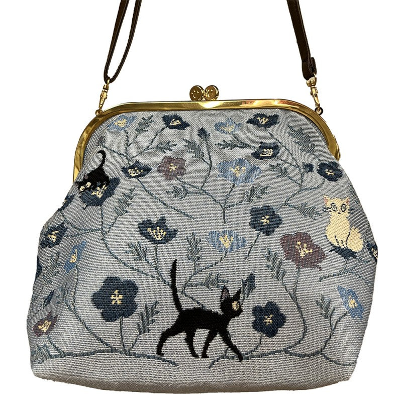 SACOCHE JIJI FLEUR BLEUE - KIKI LA PETITE SORCIÈRE