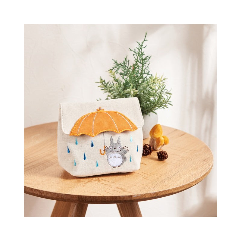 Ghibli - Mon Voisin Totoro - Porte-Monnaie "Totoro avec Parapluie Orange"