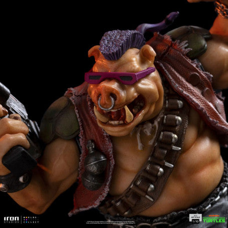 Iron Studios - BDS Arts Scale 1/10 - DC Comics - Teenage Mutant Ninja Turtles - Bebop Statue 23cm - flash vidéo