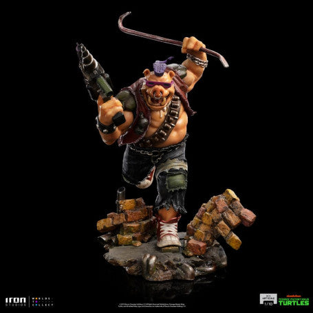 Iron Studios - BDS Arts Scale 1/10 - DC Comics - Teenage Mutant Ninja Turtles - Bebop Statue 23cm - flash vidéo