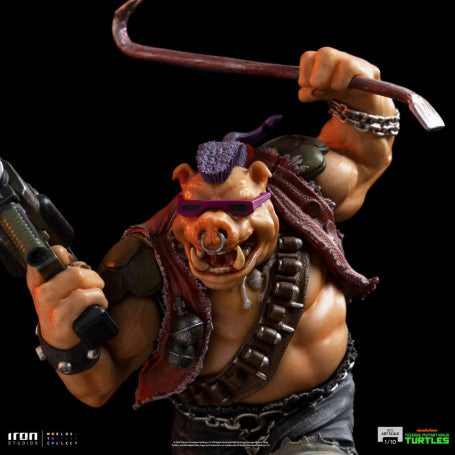 Iron Studios - BDS Arts Scale 1/10 - DC Comics - Teenage Mutant Ninja Turtles - Bebop Statue 23cm - flash vidéo