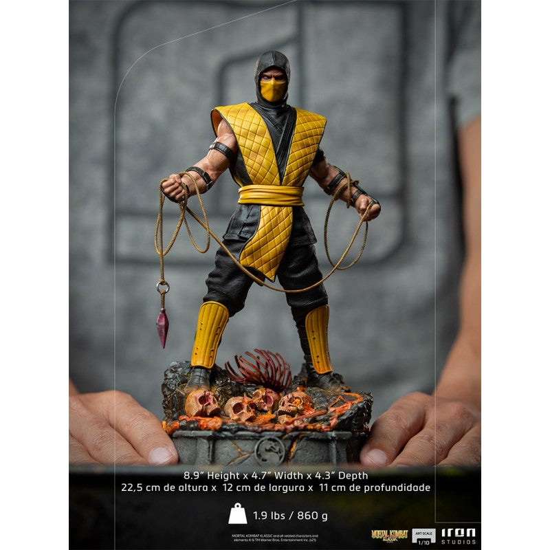 SCORPION ART SCALE 1/10 - MORTAL KOMBAT