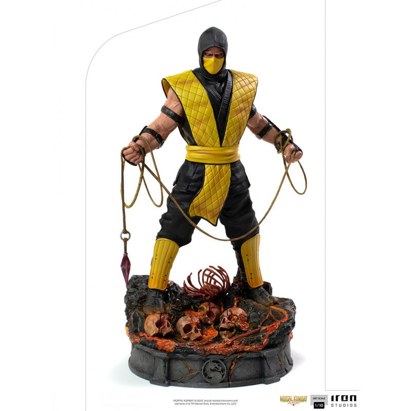 SCORPION ART SCALE 1/10 - MORTAL KOMBAT