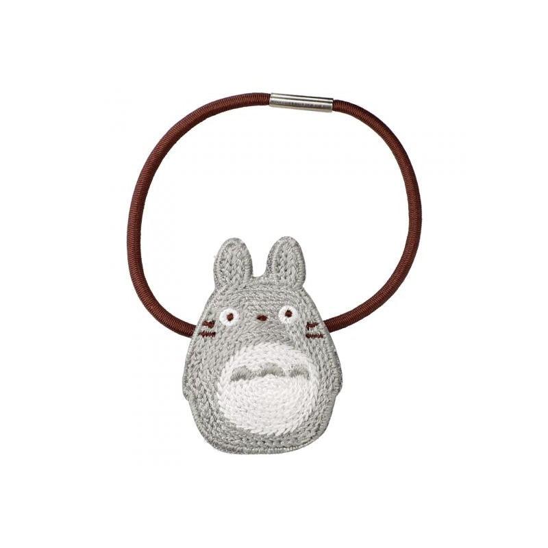 ÉLASTIQUE BRODERIE TOTORO GRIS - MON VOISIN TOTORO