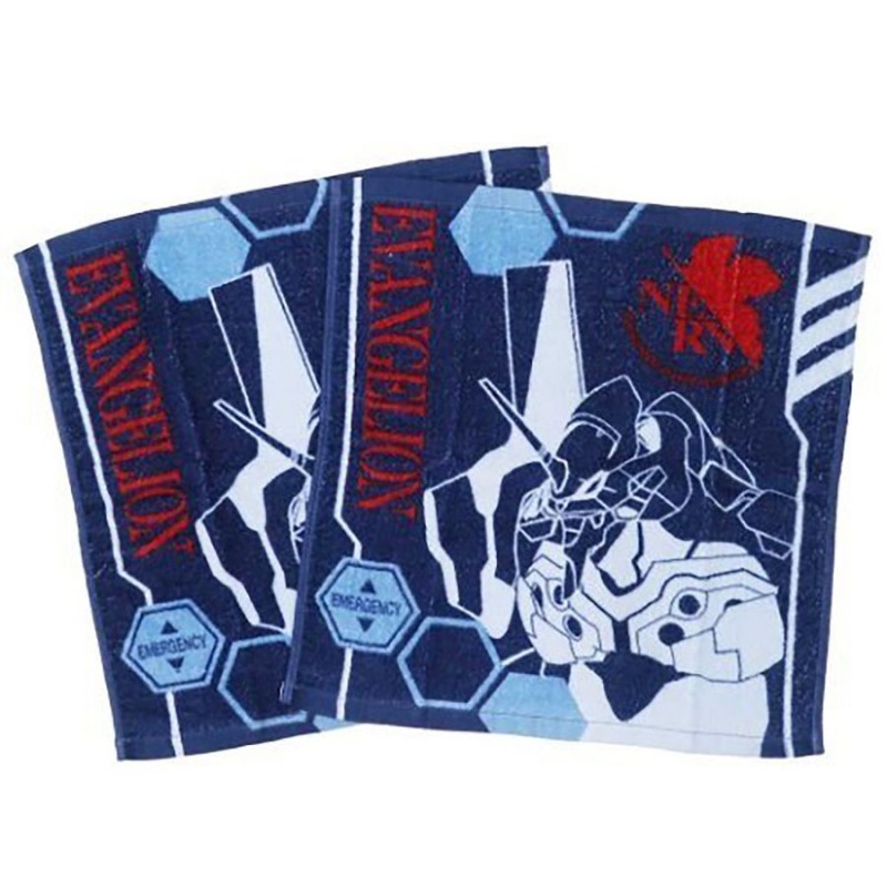 SERVIETTE 2PCS EVANGELION 1 34X35 CM - EVANGELION