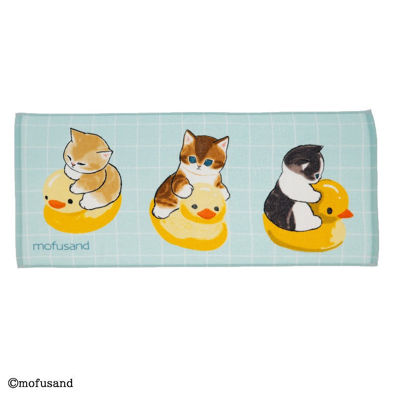 SERVIETTE CHATON-NYAN CANARD 34X80CM – MOFUSAND