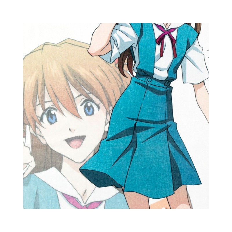 SERVIETTE DE BAIN PROFIL D'ASUKA 70×140 CM - EVANGELION