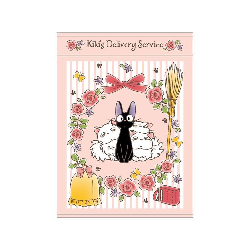 SERVIETTE DE PLAGE JIJI & LILY 85 X 115 CM - KIKI LA PETITE SORCIÈRE