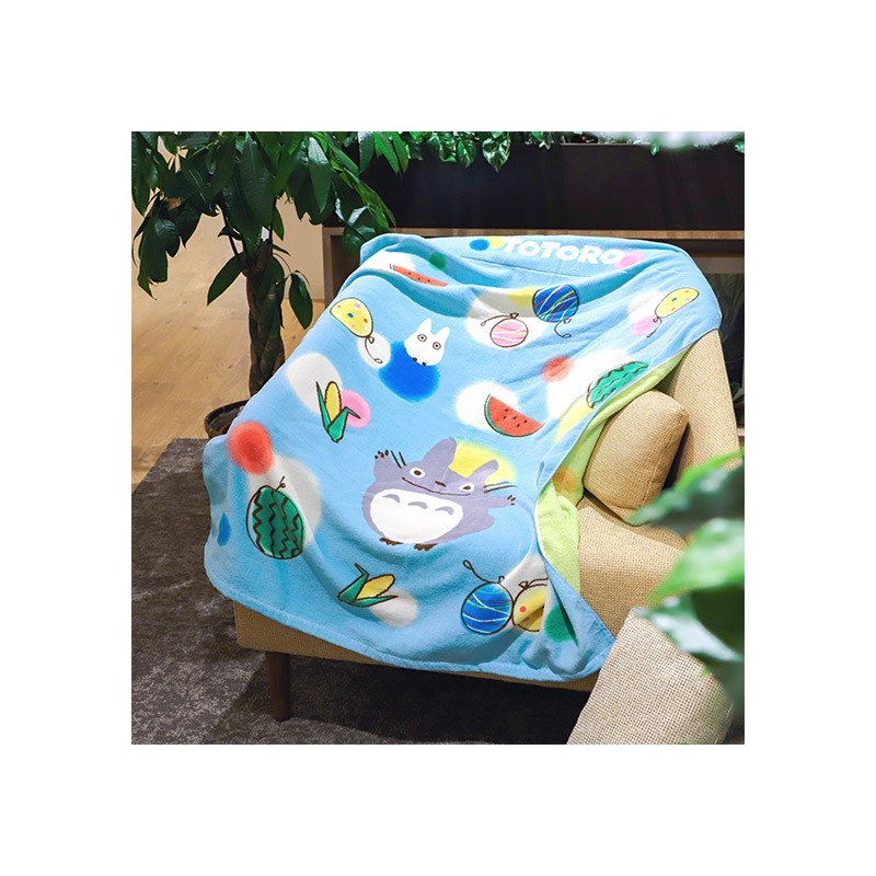SERVIETTE DE PLAGE VACANCES D'ÉTÉ 85 X 115 CM - MON VOISIN TOTORO