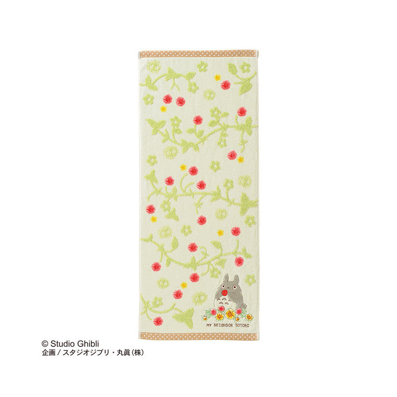 SERVIETTE EN COTON FRAISE GOURMANDE 34X80CM - MON VOISIN TOTORO