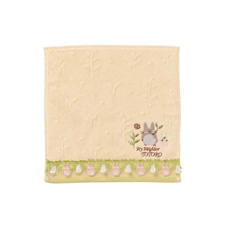 SERVIETTE EN COTON TOTORO DENTELLE 25X25CM – MON VOISIN TOTORO