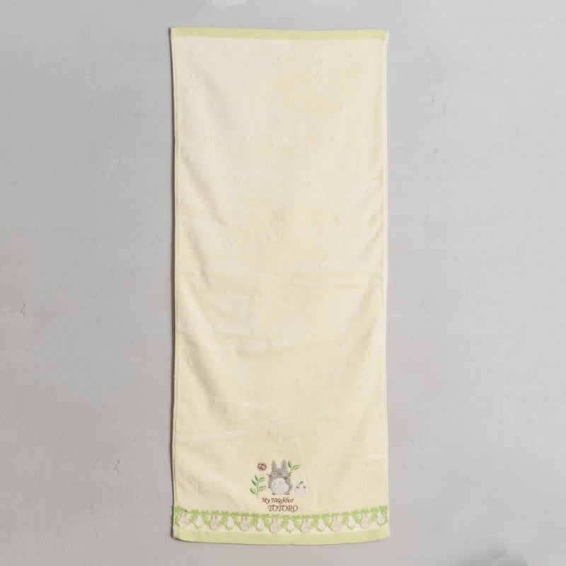 SERVIETTE EN COTON TOTORO DENTELLE 34X80CM – MON VOISIN TOTORO