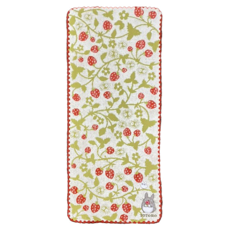 SERVIETTE FORÊT DE FRAISES 34X80 CM - MON VOISIN TOTORO