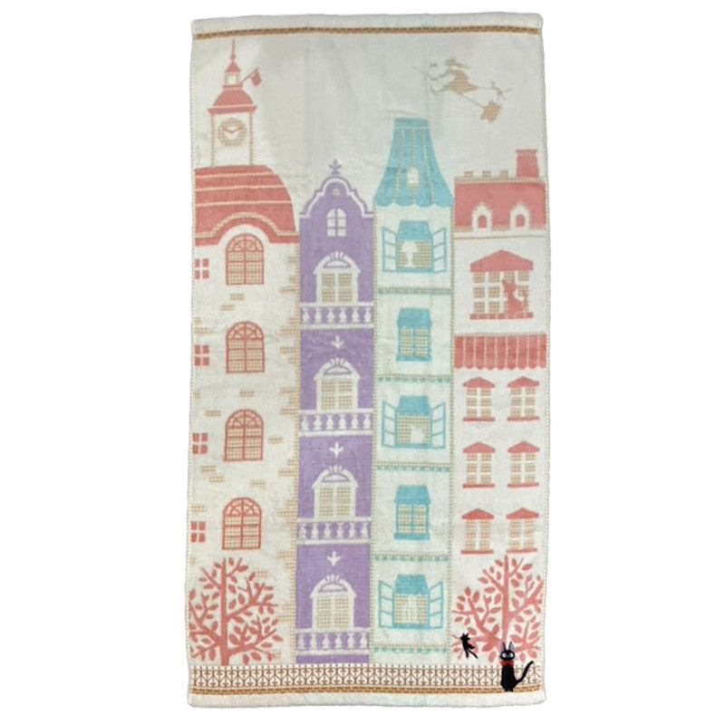 SERVIETTE GALERIE DE FENÊTRES 60X120 CM - KIKI LA PETITE SORCIÈRE