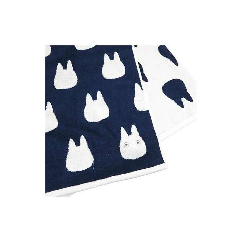 SERVIETTE SILHOUETTE TOTORO BLANC 33X80 CM - MON VOISIN TOTORO