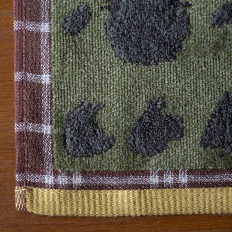 SERVIETTE VERT AUTOMNE 34X80 CM - MON VOISIN TOTORO