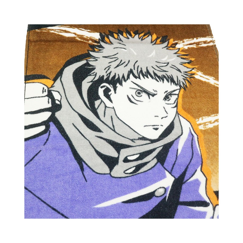 SERVIETTE YUJI ITADORI 34X80CM - JUJUTSU KAISEN