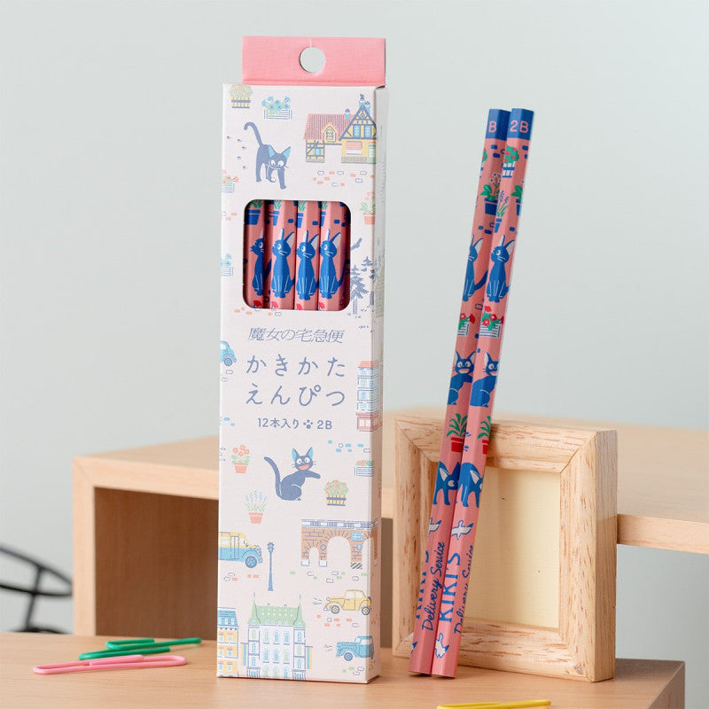 SET DE 12 CRAYONS 2B KORIKO BALADE - KIKI LA PETITE SORCIÈRE
