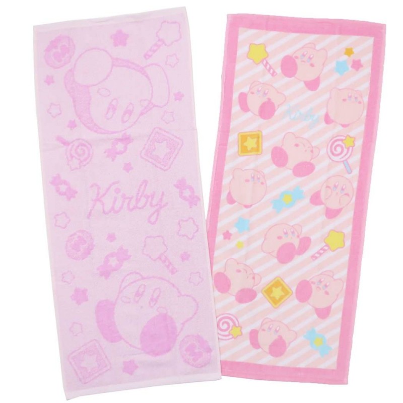 Nintendo - Kirby - Ensemble de 2 serviettes 34x80cm