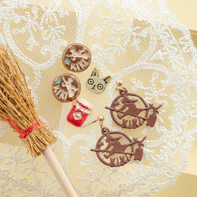 SET DE 6 BOUCLES D’OREILLES CLIP KIKI - KIKI LA PETITE SORCIÈRE