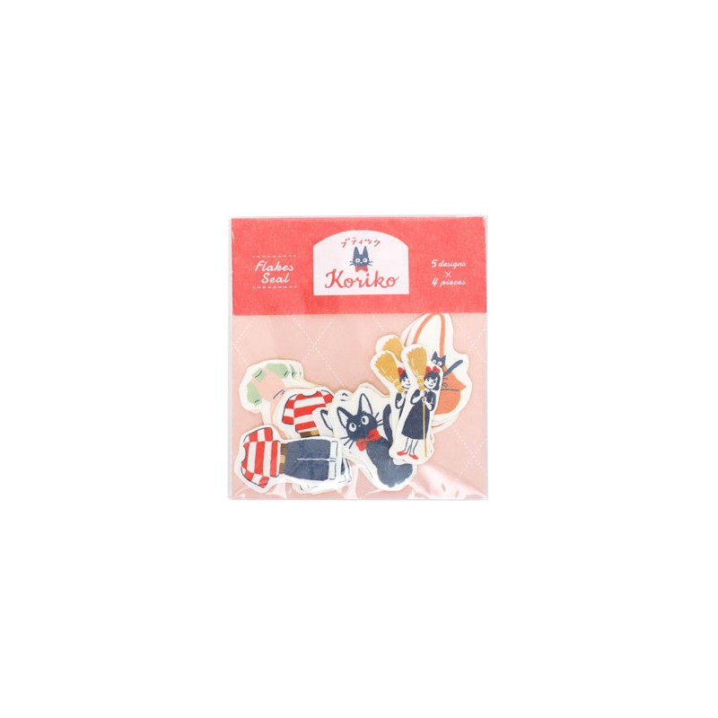 SET DE STICKERS KIKI ET CIE - KIKI LA PETITE SORCIÈRE