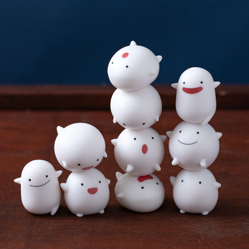 SET FIGURINES NOSECHARA WARAWARA - LE GARÇON ET LE HÉRON