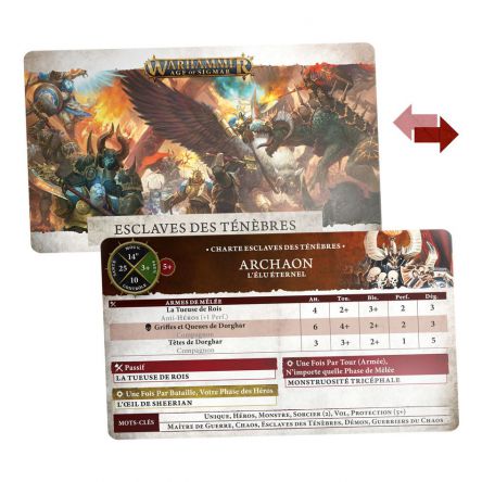 PACK DE FACTION: SLAVES TO DARKNESS (FRA - flash vidéo