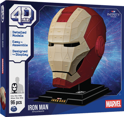 4D Build Casque Iron Man