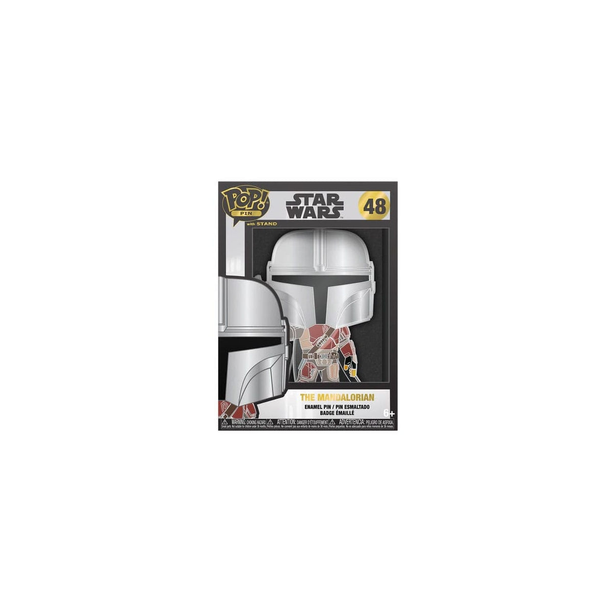 Funko Pop! Pin: Star Wars: The Mandalorian - The Mandalorian with Blaster