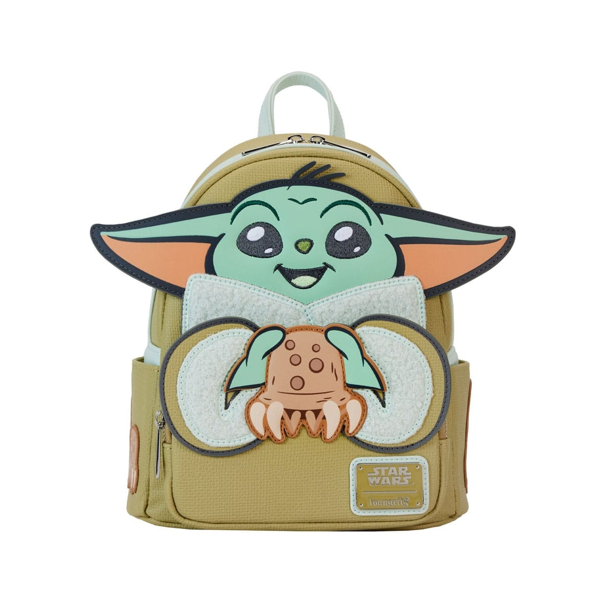 Loungefly: Star Wars: The Mandalorian - Grogu & Crabbies Mini Backpack
