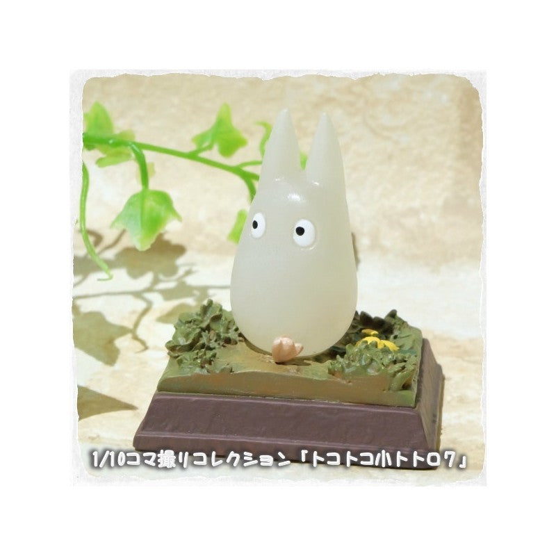 STATUE COLLECTION STOP MOTION TOTORO BLANC COURSE POSE 7 - MON VOISIN