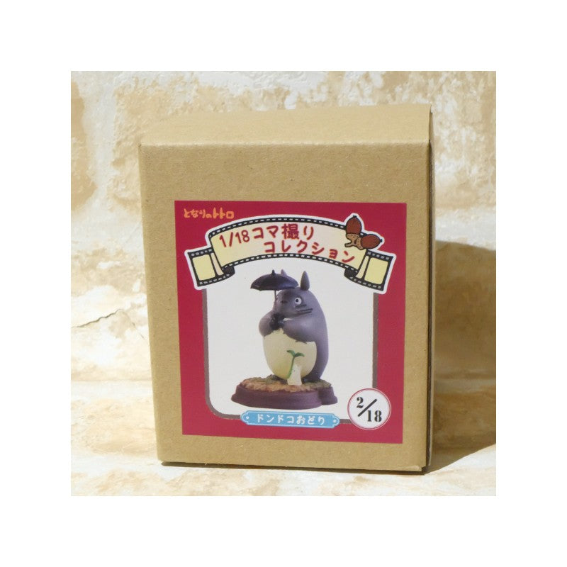STATUE COLLECTION STOP MOTION TOTORO GRIS DONDOKO POSE 2 - MON VOISIN