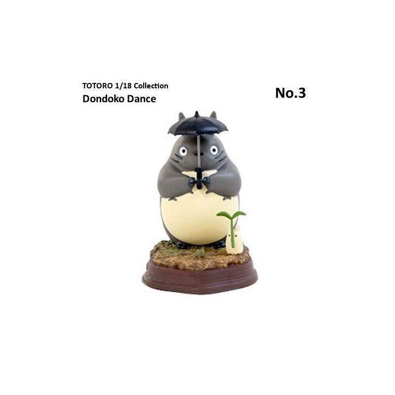 STATUE COLLECTION STOP MOTION TOTORO GRIS DONDOKO POSE 3 - MON VOISIN