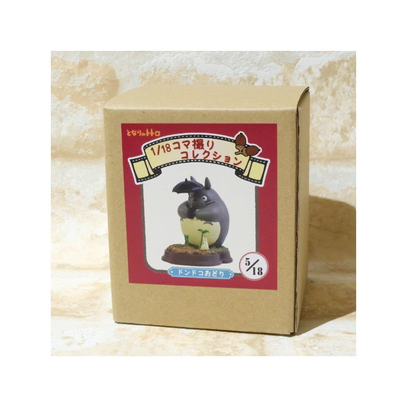 STATUE COLLECTION STOP MOTION TOTORO GRIS DONDOKO POSE 5 - MON VOISIN