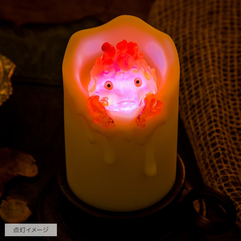 STATUE LUMINEUSE CALCIFER BOUGIE - LE CHÂTEAU AMBULANT