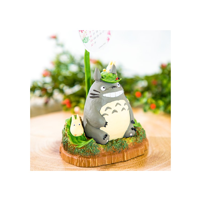 STATUE TOTORO ET SES AMIS SOUS UN PISSENLIT - MON VOISIN TOTORO