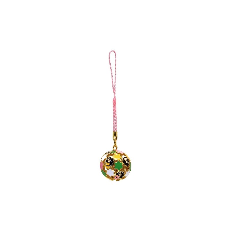 STRAP CLOCHETTE DORÉE NOIRAUDES ET BONBONS - LE VOYAGE DE CHIHIRO