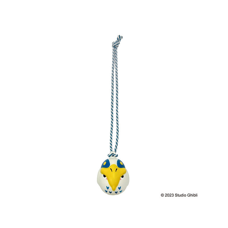 STRAP CLOCHETTE NETSUKE HÉRON CENDRÉ - LE GARÇON ET LE HÉRON