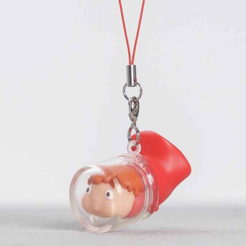 STRAP PONYO DANS SON BOCAL - PONYO SUR LA FALAISE