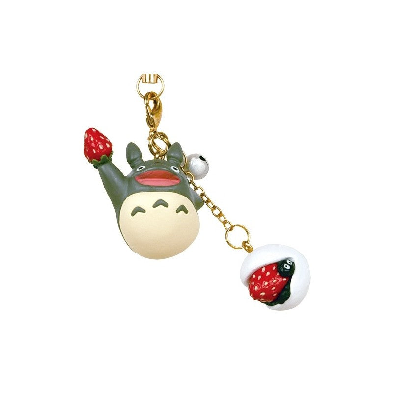 STRAP TOTORO BONBON GATEAU DE RIZ AUX FRAISES - MON VOISIN TOTOTRO