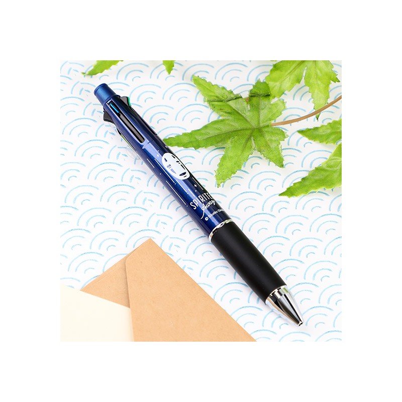 STYLO BILLE 4 COULEURS BLEU - LE VOYAGE DE CHIHIRO
