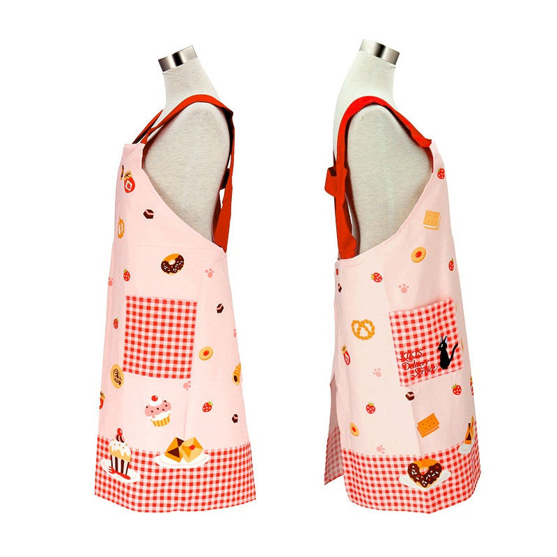 TABLIER JIJI & DESSERT 85X100 CM - KIKI LA PETITE SORCIÈRE