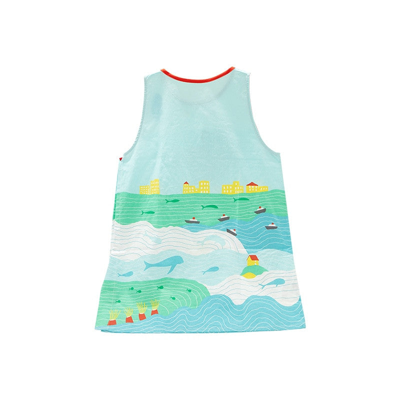 TABLIER PLEIN DE PONYOS 84X61,5 CM - PONYO SUR LA FALAISE