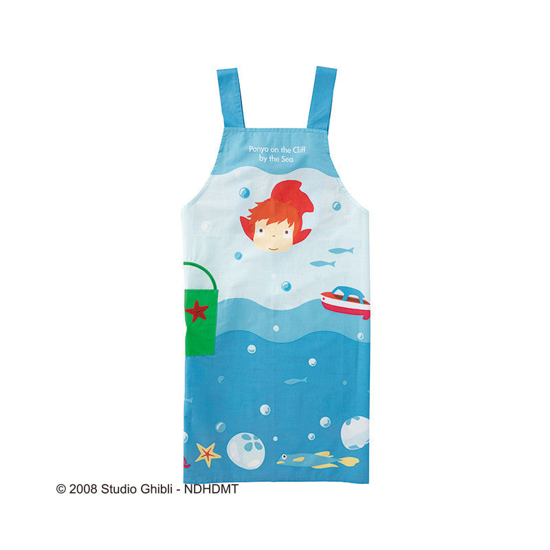 TABLIER PONYO SOUS LA MER 85X100 CM - PONYO SUR LA FALAISE