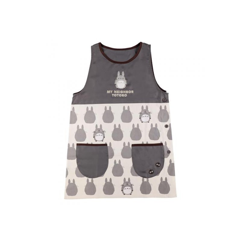 TABLIER SILHOUETTE TOTORO GRIS 84X61,5CM - MON VOISIN TOTORO
