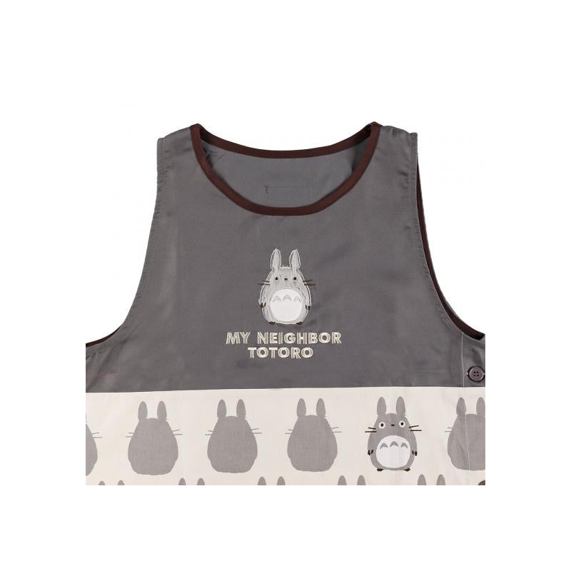 TABLIER SILHOUETTE TOTORO GRIS 84X61,5CM - MON VOISIN TOTORO