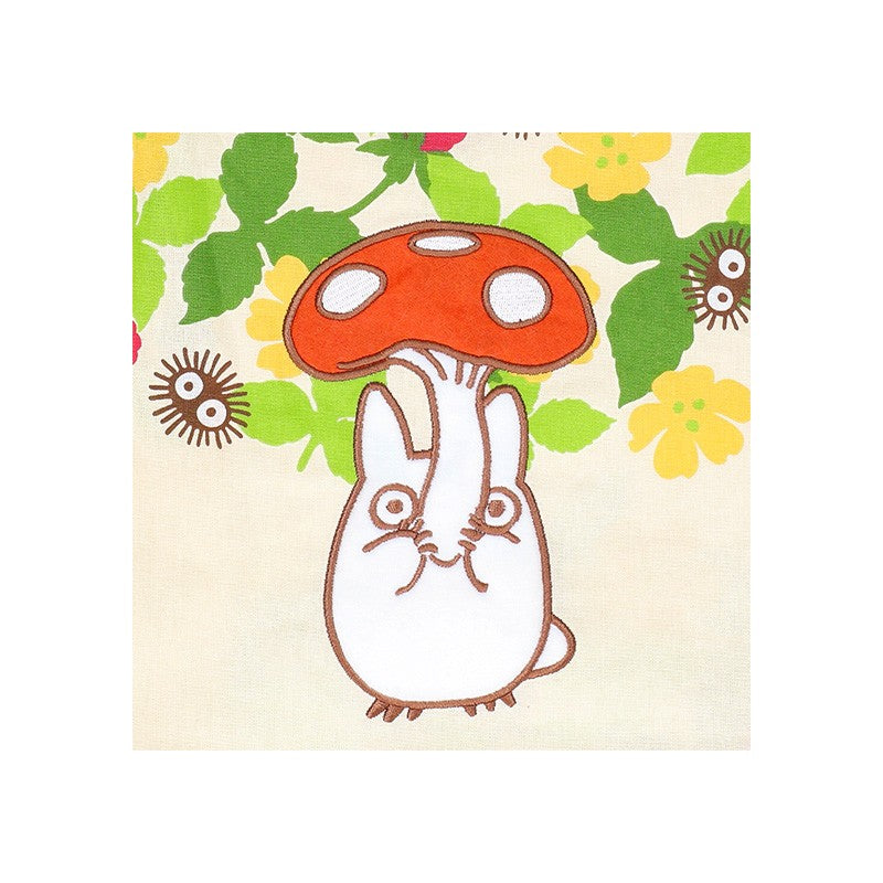 TABLIER TOTORO CHAMPS DE FLEURS 84X61,5 CM - MON VOISIN TOTORO