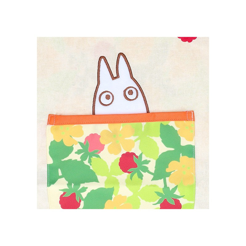 TABLIER TOTORO CHAMPS DE FLEURS 84X61,5 CM - MON VOISIN TOTORO